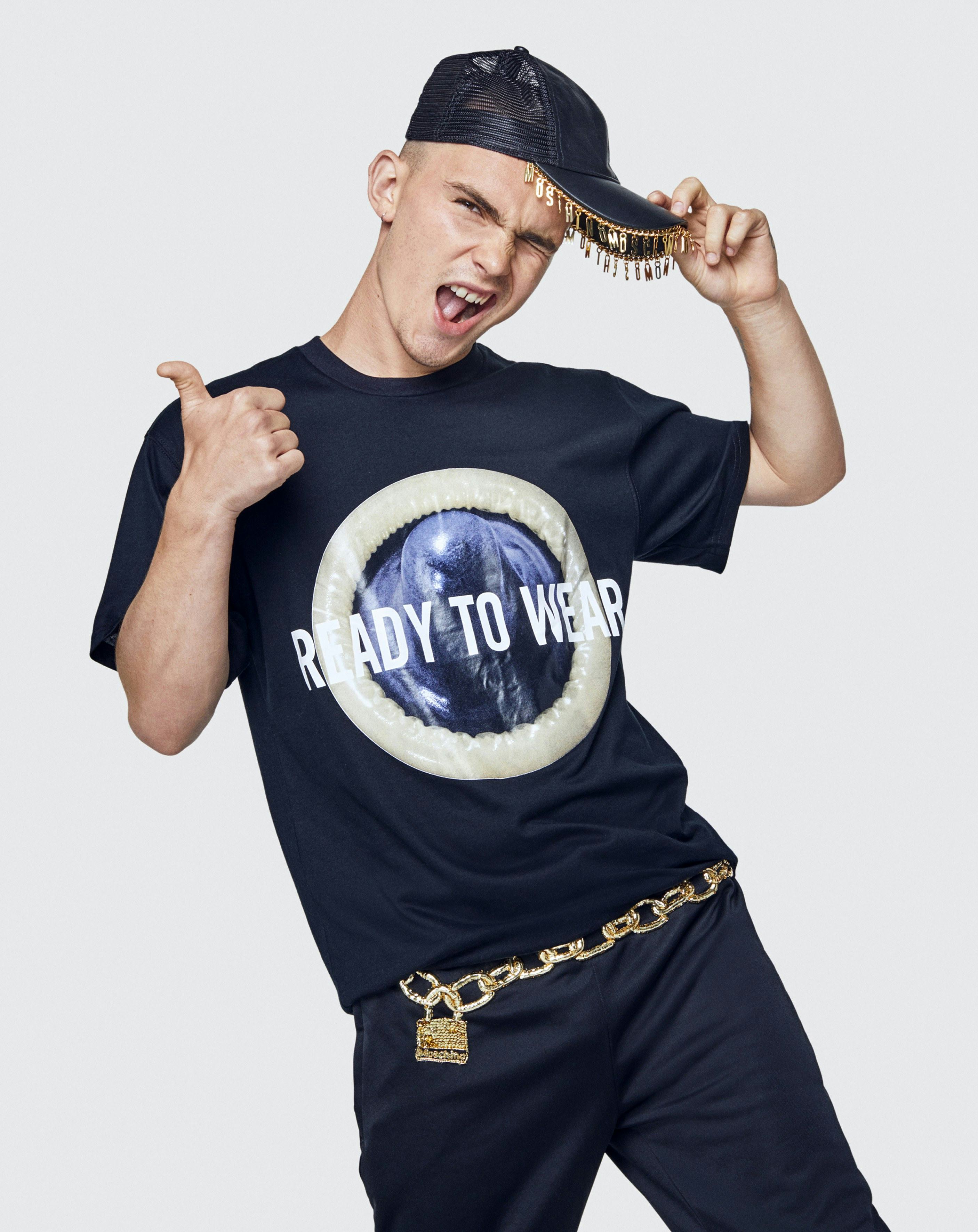 H&m x moschino men top