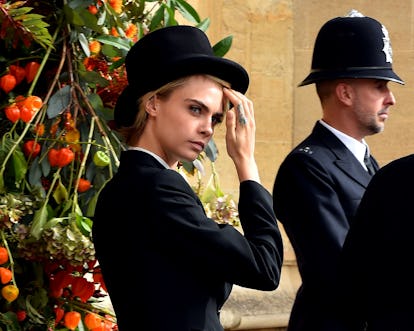 Cara Delevingne Bold Royal Wedding Look LEAD