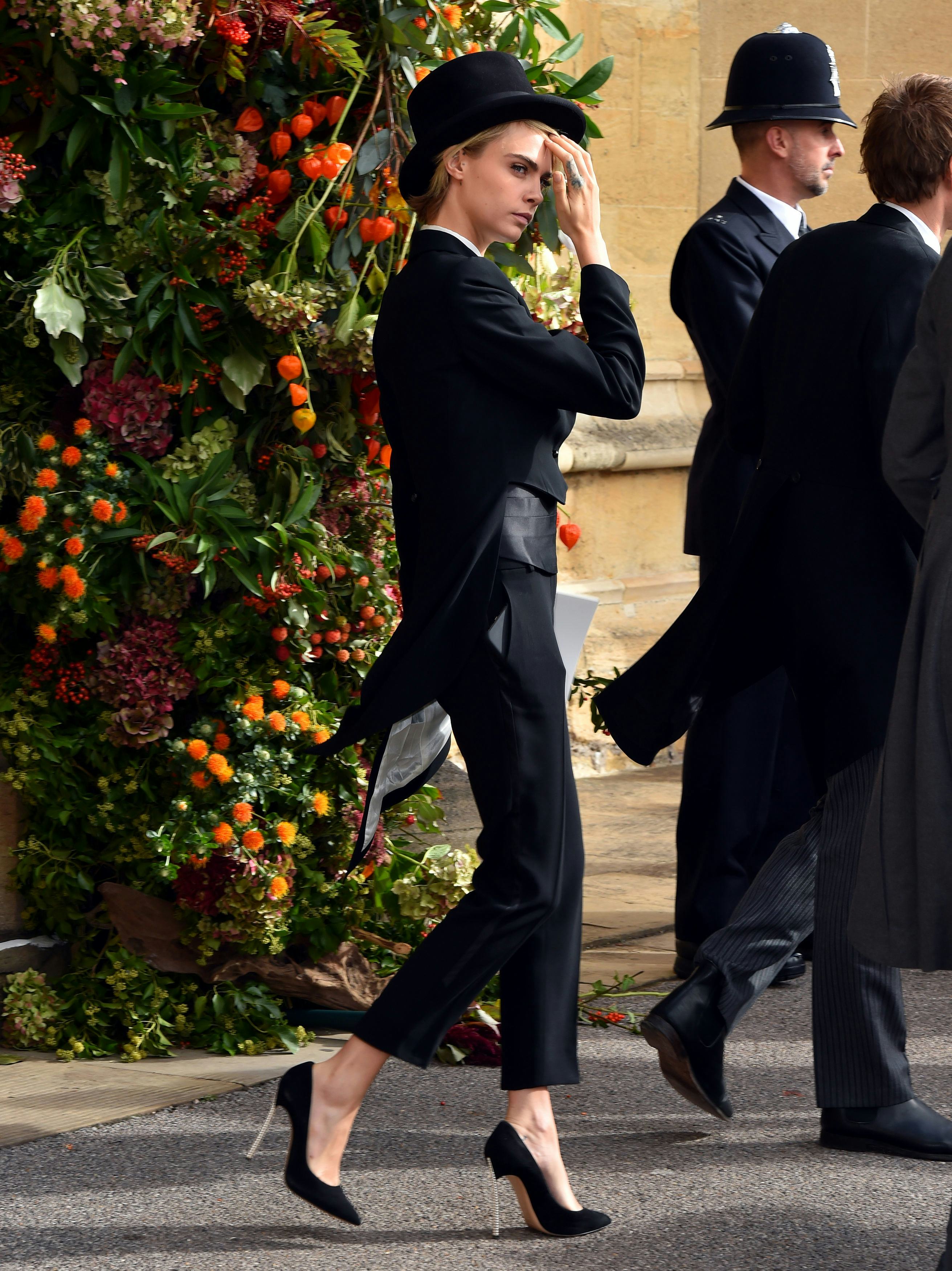 Cara delevingne wedding clearance outfit