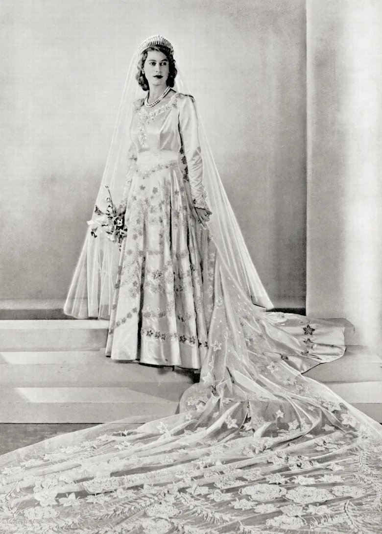 who designed the queens wedding dress Queen Elizabeth's Wedding Dress From 1947 Going on Display at Buckingham Palace