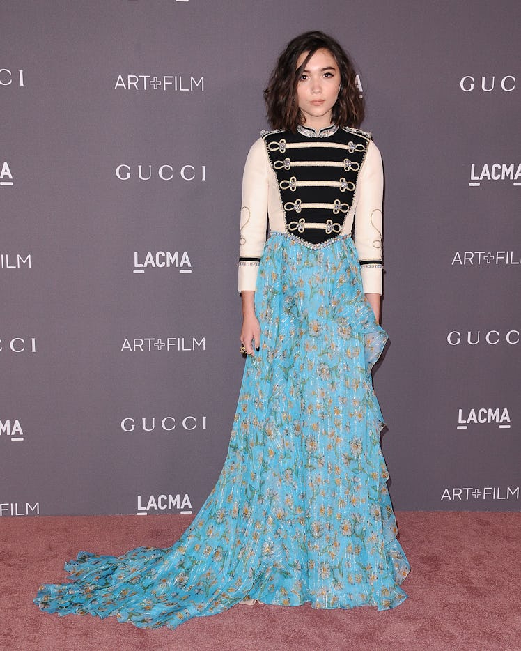 Rowan Blanchard attends the 2017 LACMA Art + Film gala at LACMA on November 4, 2017 in Los Angeles, ...