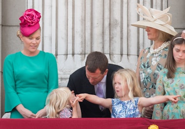 Savannah Phillips making a memorable appearance at last year’s Trooping the Colour.