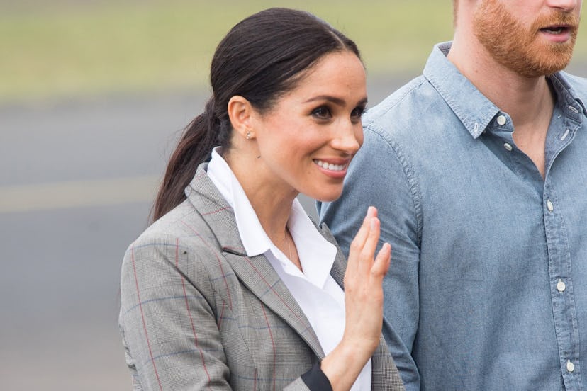 meghan markle ponytail lead