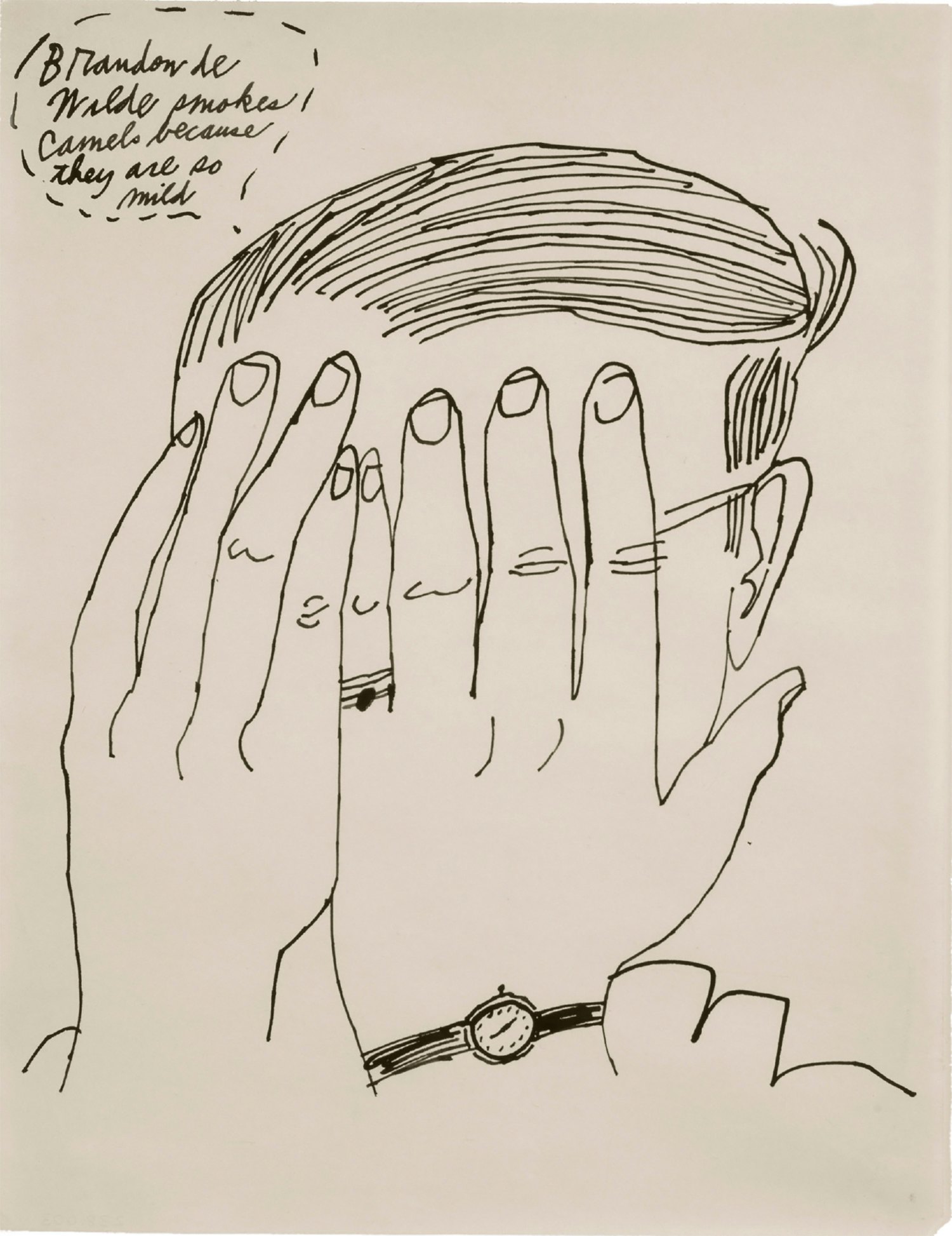 Diving Into Andy Warhol's Drawing Practice | Widewalls