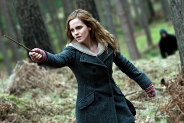 Emma Watson playing Hermione Granger
