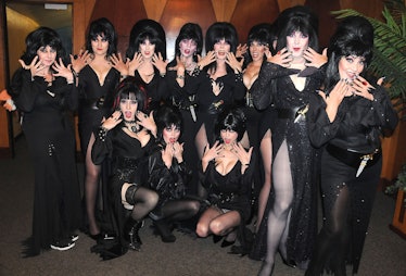 Elvira's Sinema Seance and Look-alike Contest