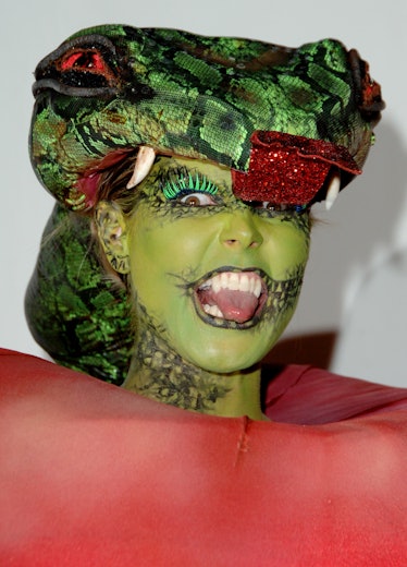 Heidi Klum on Halloween in 2006.