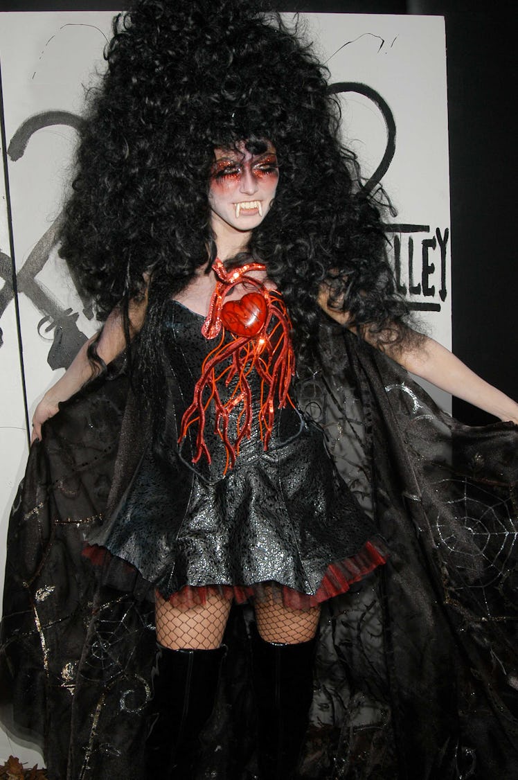 Heidi Klum on Halloween in 2005.