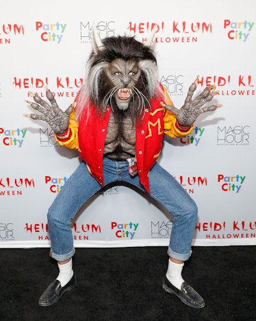 Heidi Klum on Halloween in 2017.
