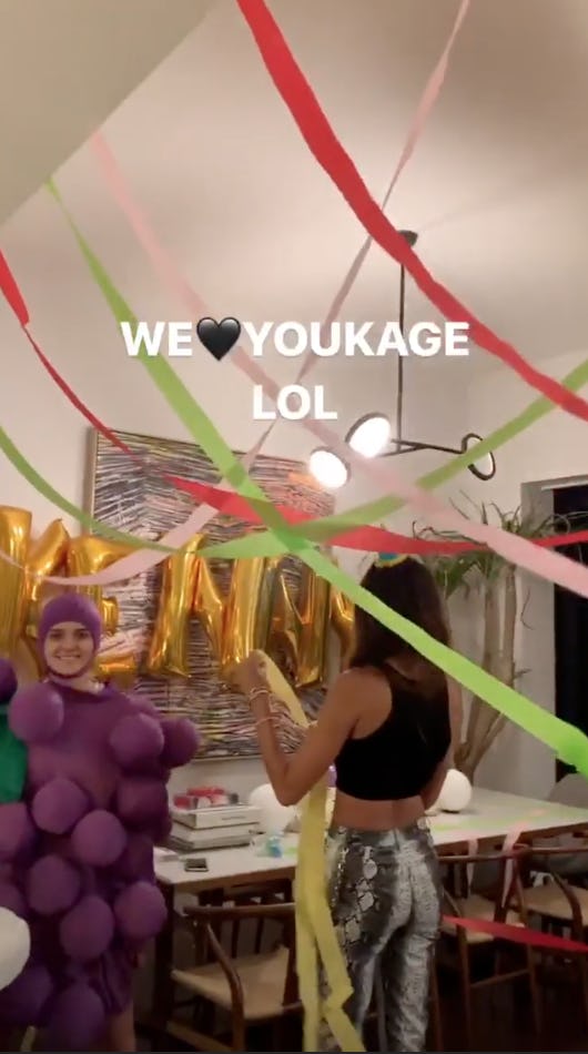Kendall Jenner Celebrates Birthday With Karaoke and a Homemade Cake