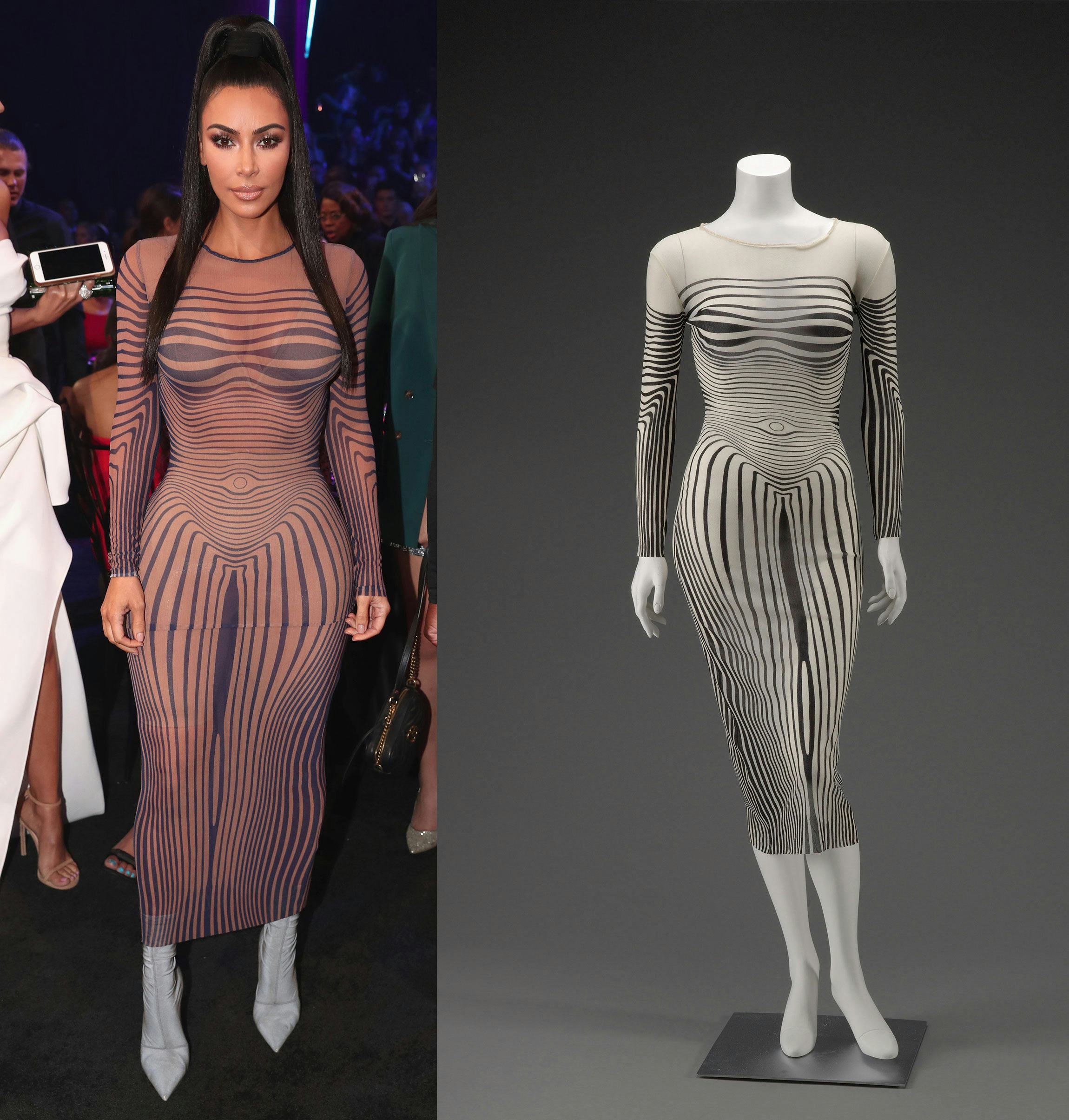 Kim k jean store paul gaultier