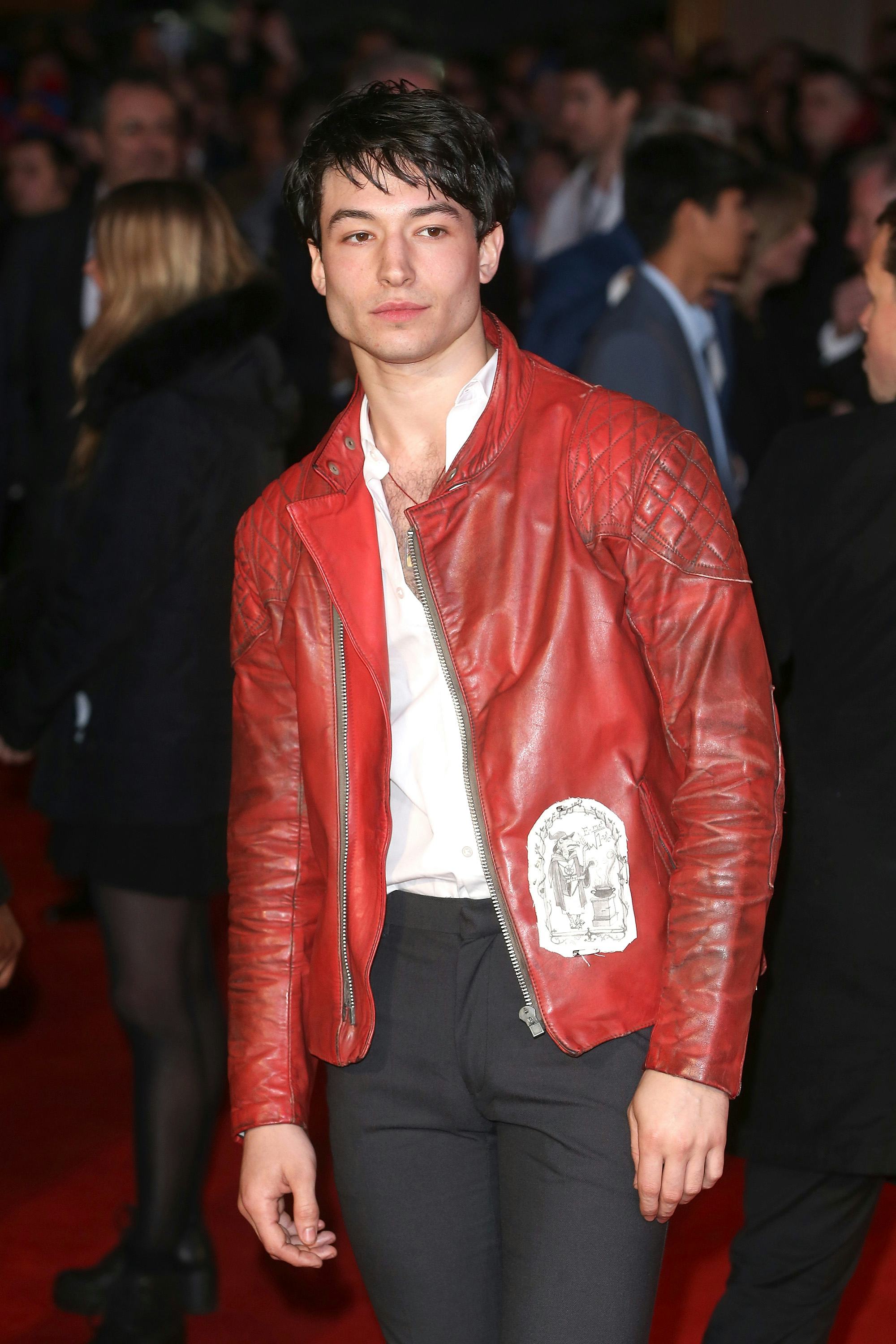 Ezra Miller’s Red Carpet Journey Into a Glittery Hedwig