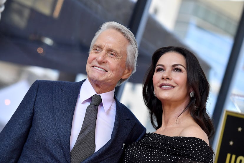 Catherine Zeta-Jones and Michael Douglas