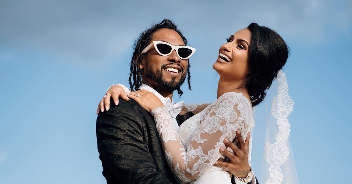 Miguel and Nazanin Mandi Got Married in a Southern California Oasis