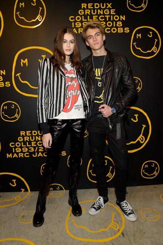 Kaia Gerber, Presley Gerber in Marc Jacobs Grunge