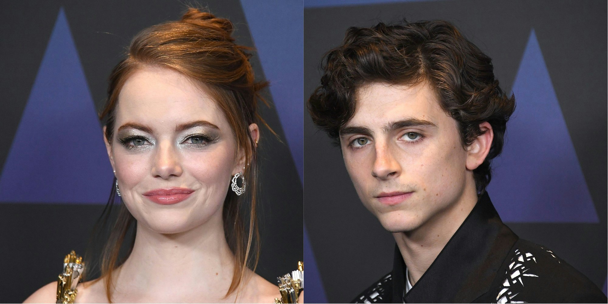 Emma Stone and Timoth e Chalamet Bond Over Getting Rejected