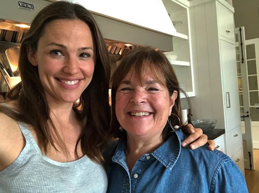 Jennifer Garner and Ina Garten