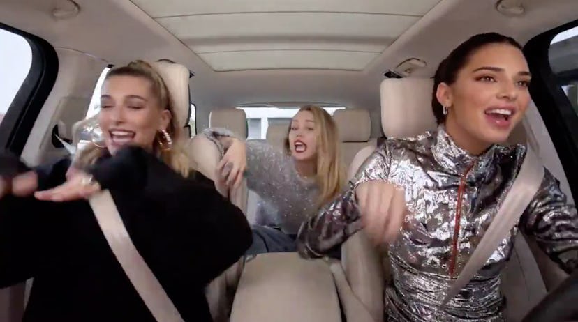 Hailey Baldwin, Kendall Jenner, and Miley Cyrus