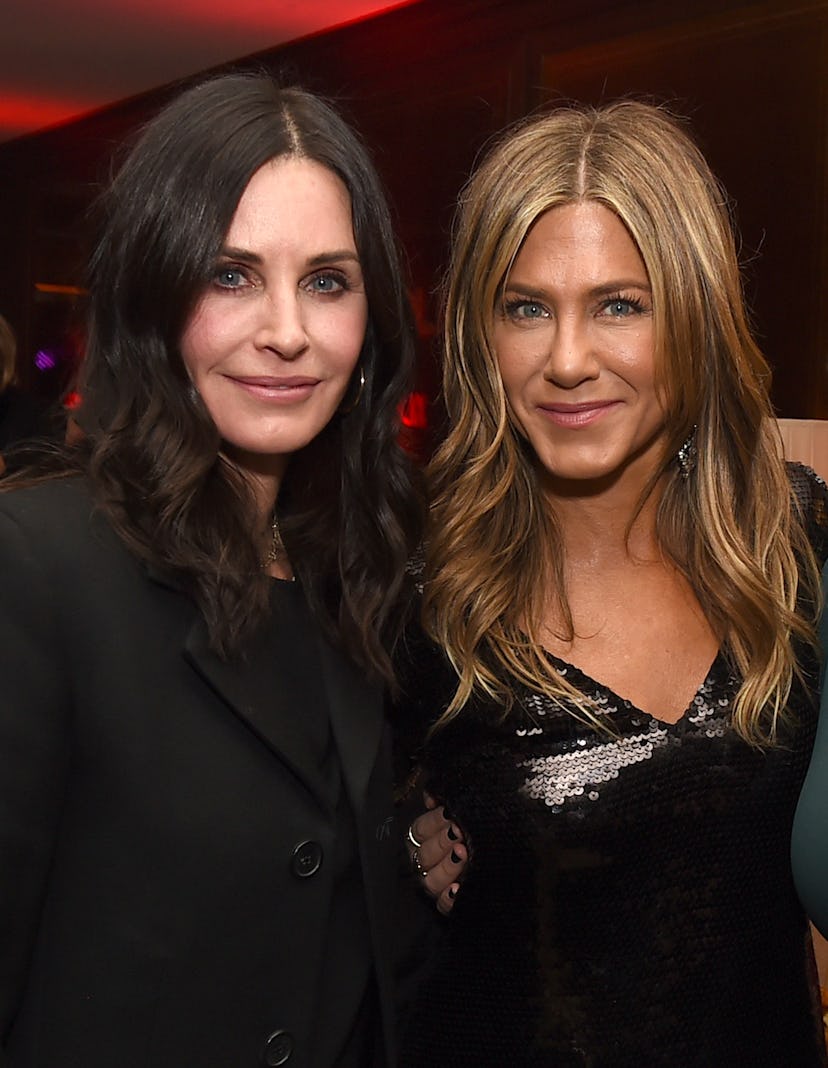 Jennifer Aniston and Courteney Cox