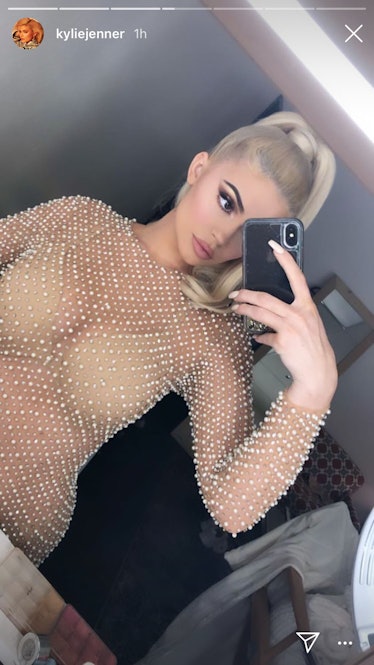 Kylie Jenner - crystal dress1