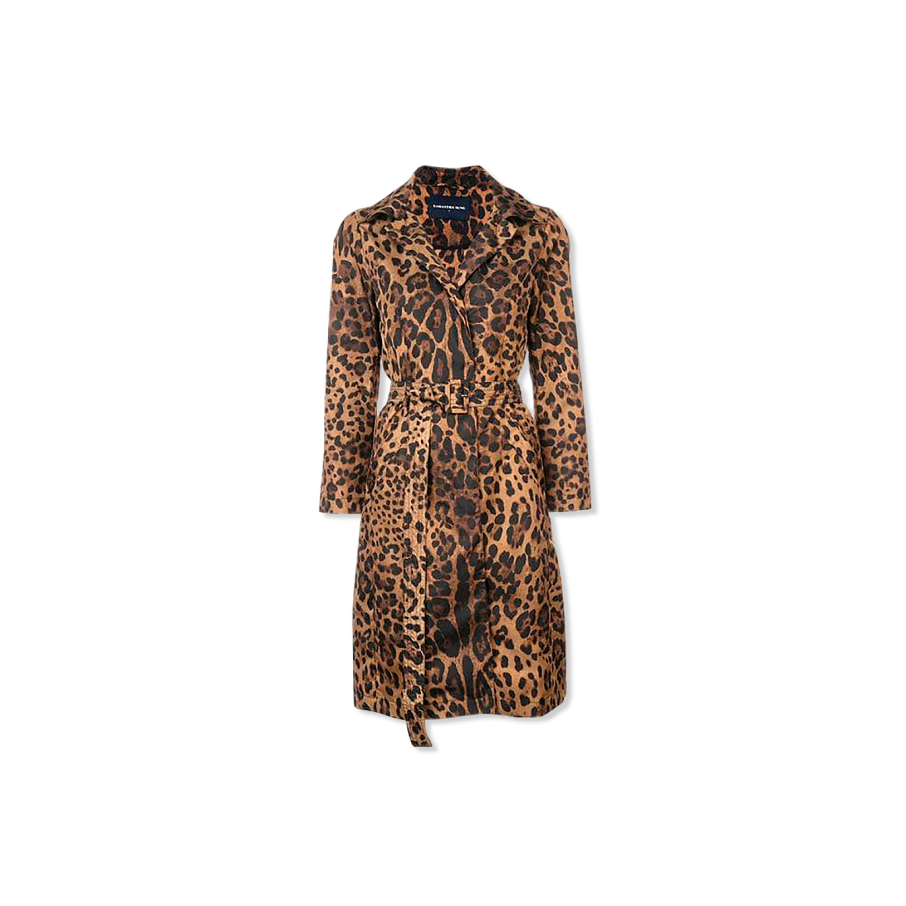 Leopard hotsell coats 2018