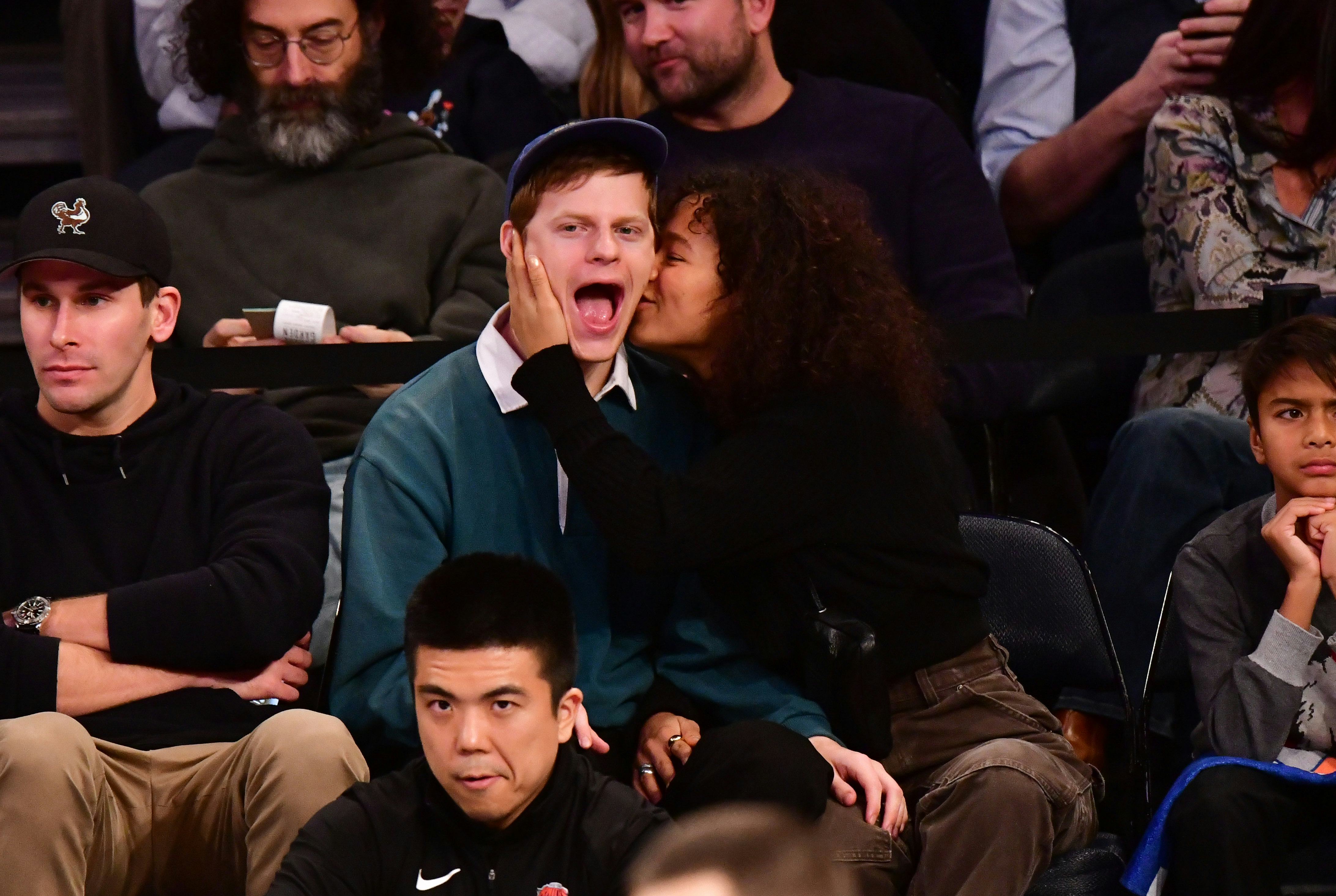 Lucas Hedges Caught on the Kiss Cam A Photo Essay