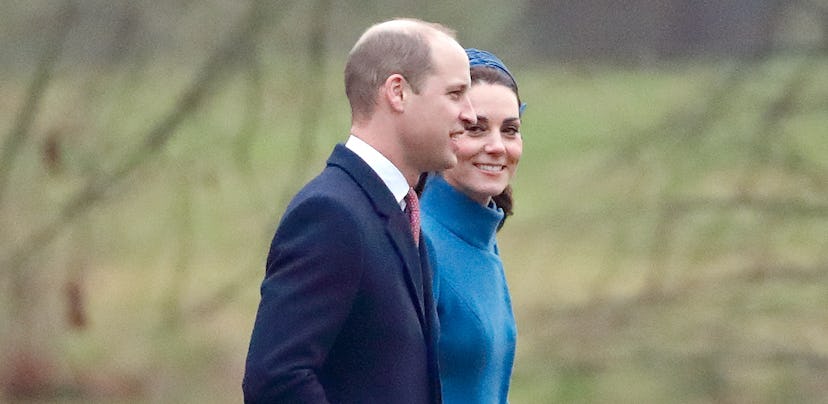 The Royal Family Attend Church At Sandringham