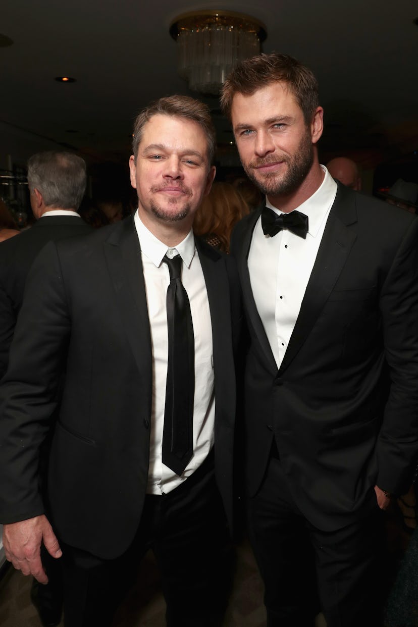 Matt Damon, Chris Hemsworth
