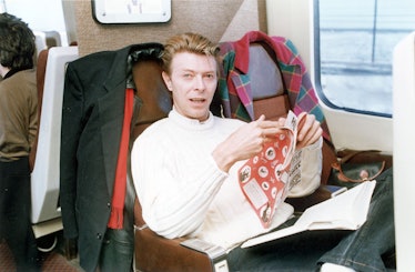 Bowie On Train