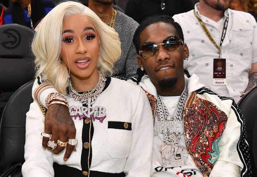 Celebrities Attend Atlanta Hawks v Boston Celtics