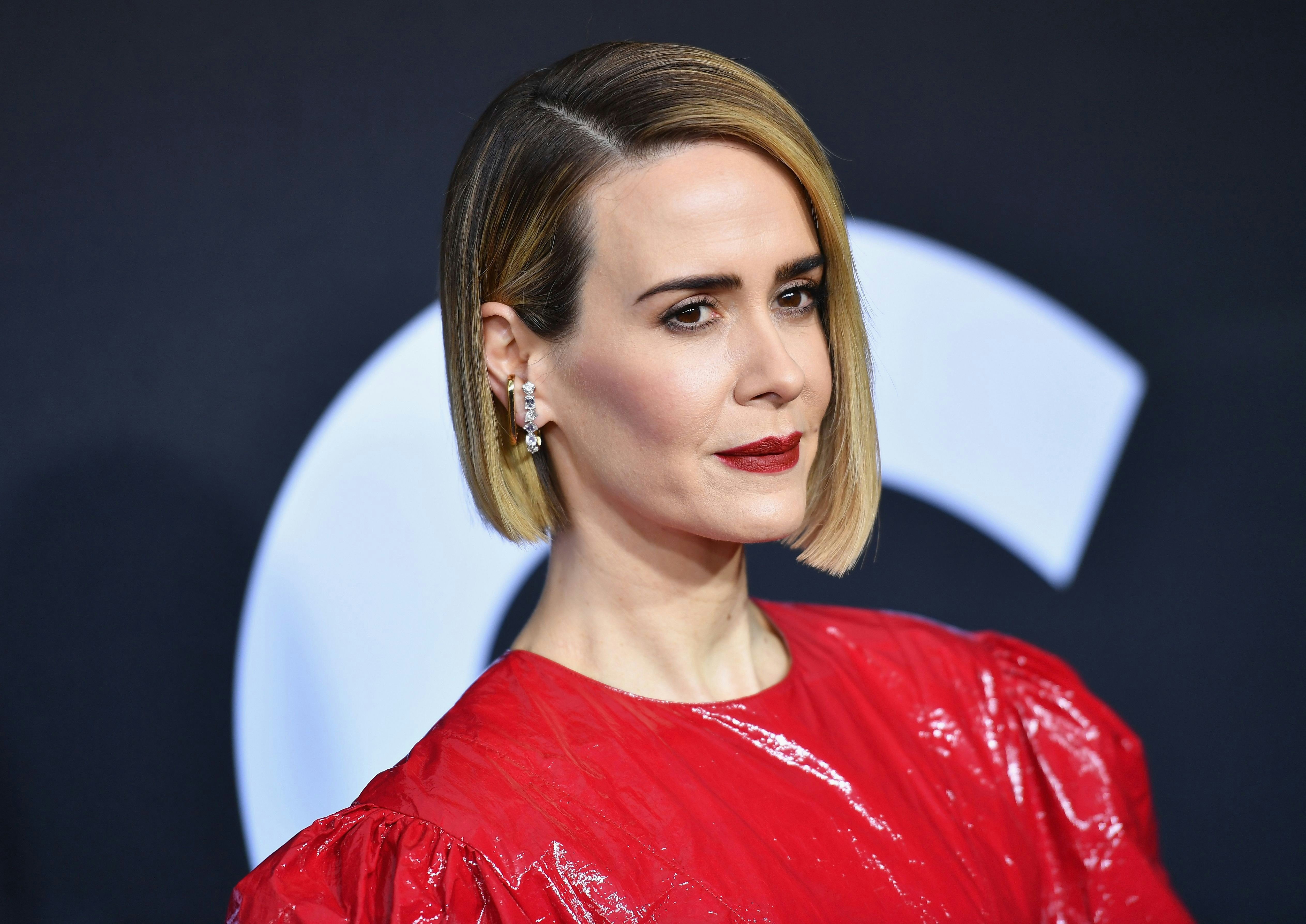 Sarah Paulson Wore One of Raf Simons's Final Designs for Calvin