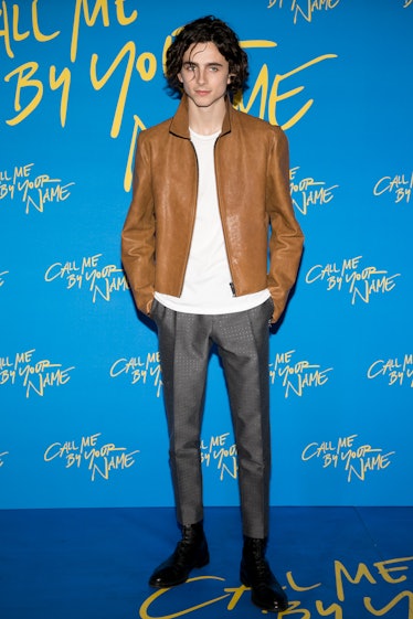 Timothée Chalamet Wears the Ultimate Shopping Outfit