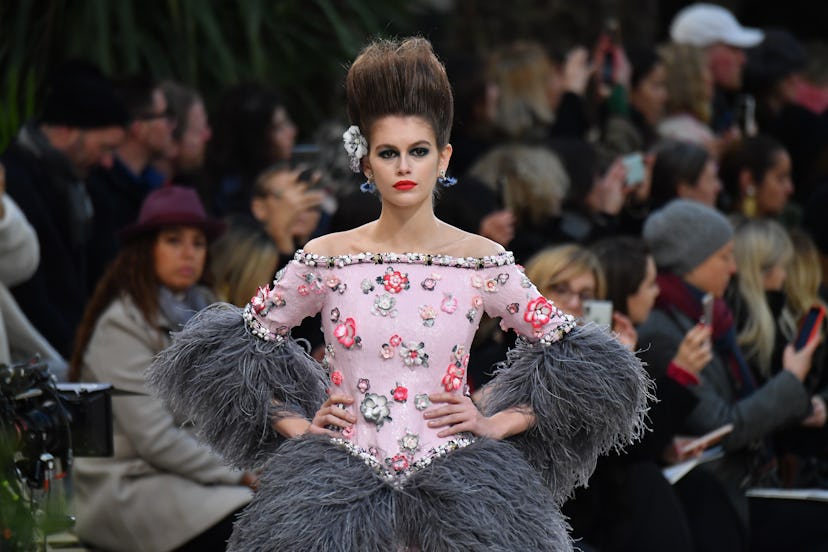 Kaia Gerber in Chanel Spring Summer 2019 show