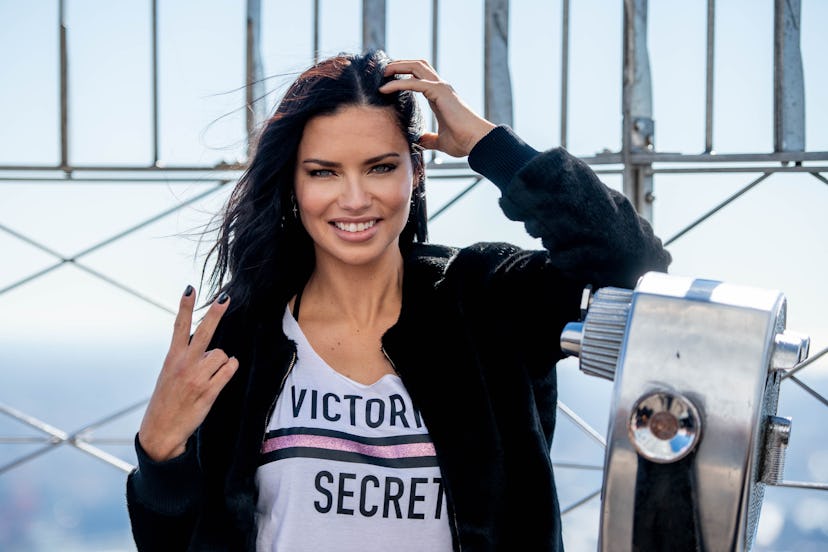 Empire State Building Hosts Angel Adriana Lima In Celebration Of The 2018 Victoria's Secret Fashion ...