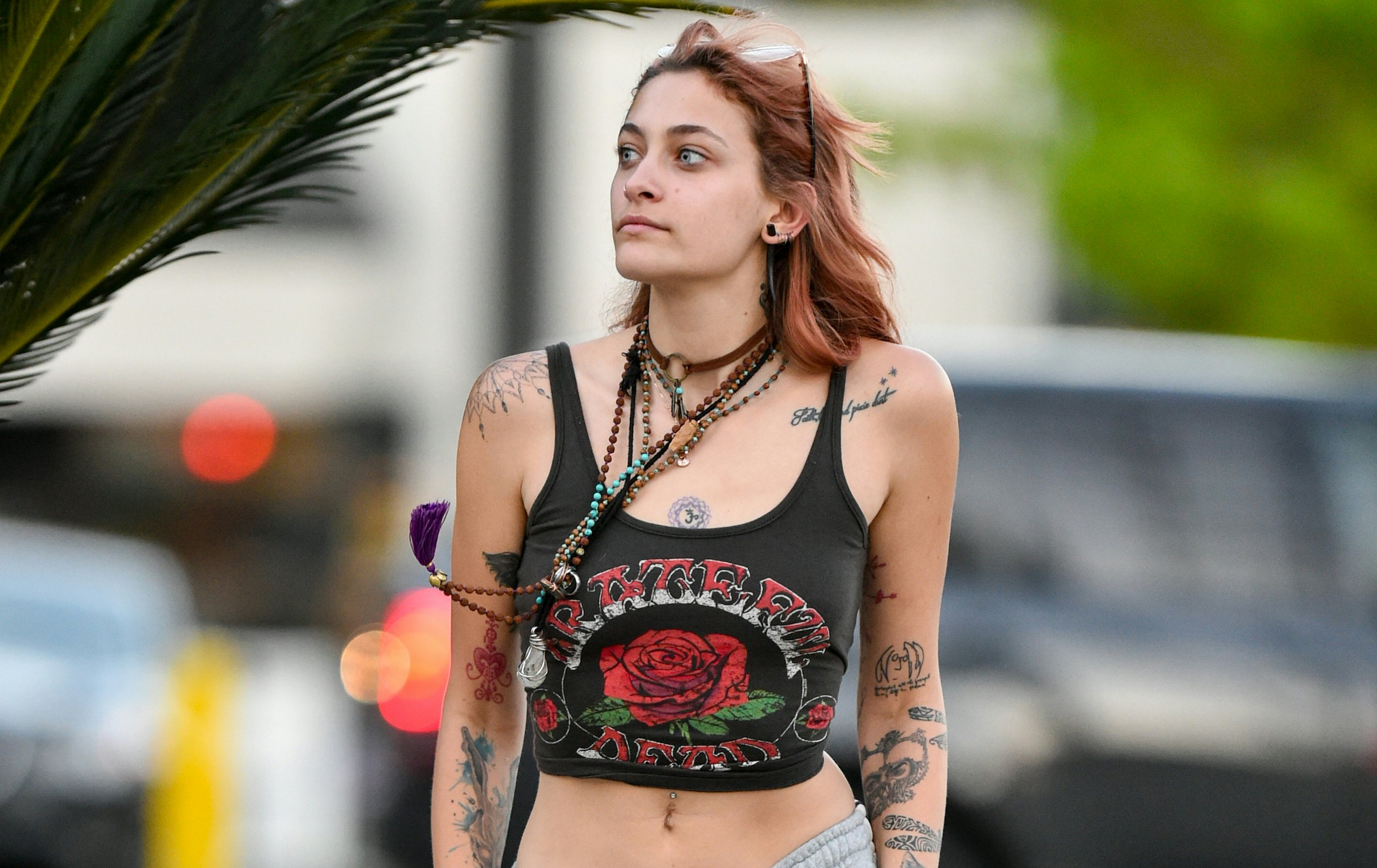 Paris Jackson Got Four Giant Led Zeppelin Tattoos