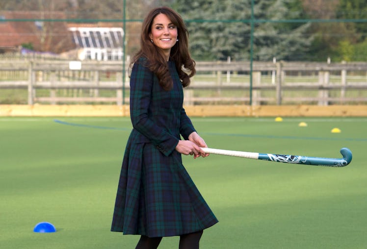 Catherine, Duchess of Cambridge Visits St Andrew's School