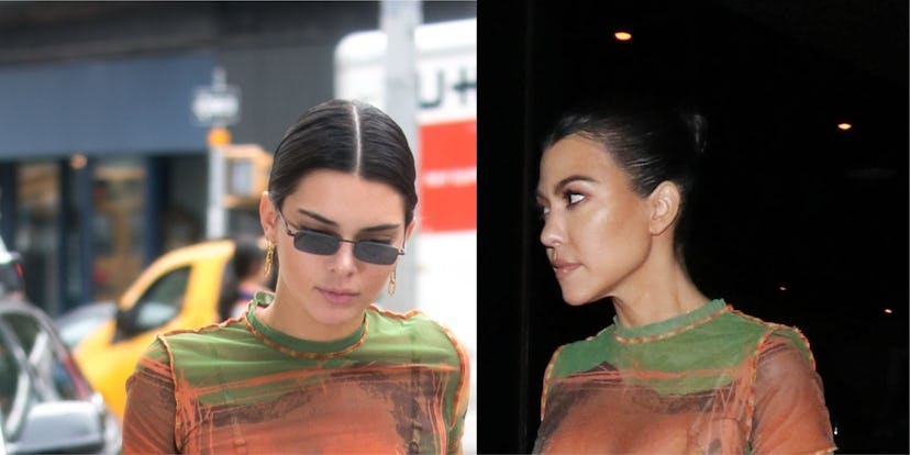 kendall jenner kourtney kardashian jeal paul gaultier.jpg