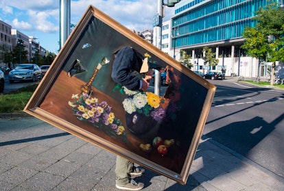 GERMANY-OFFBEAT-ART-PAINTING