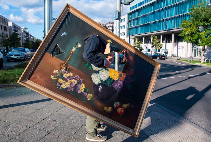 GERMANY-OFFBEAT-ART-PAINTING