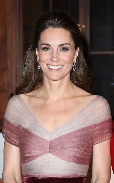 Kate Middleton Wears Pink Gucci Dress to Royal Gala at the Victoria ...
