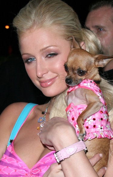 Paris Hilton at the America in New York City for the Paris Hosts SNL After Party.
