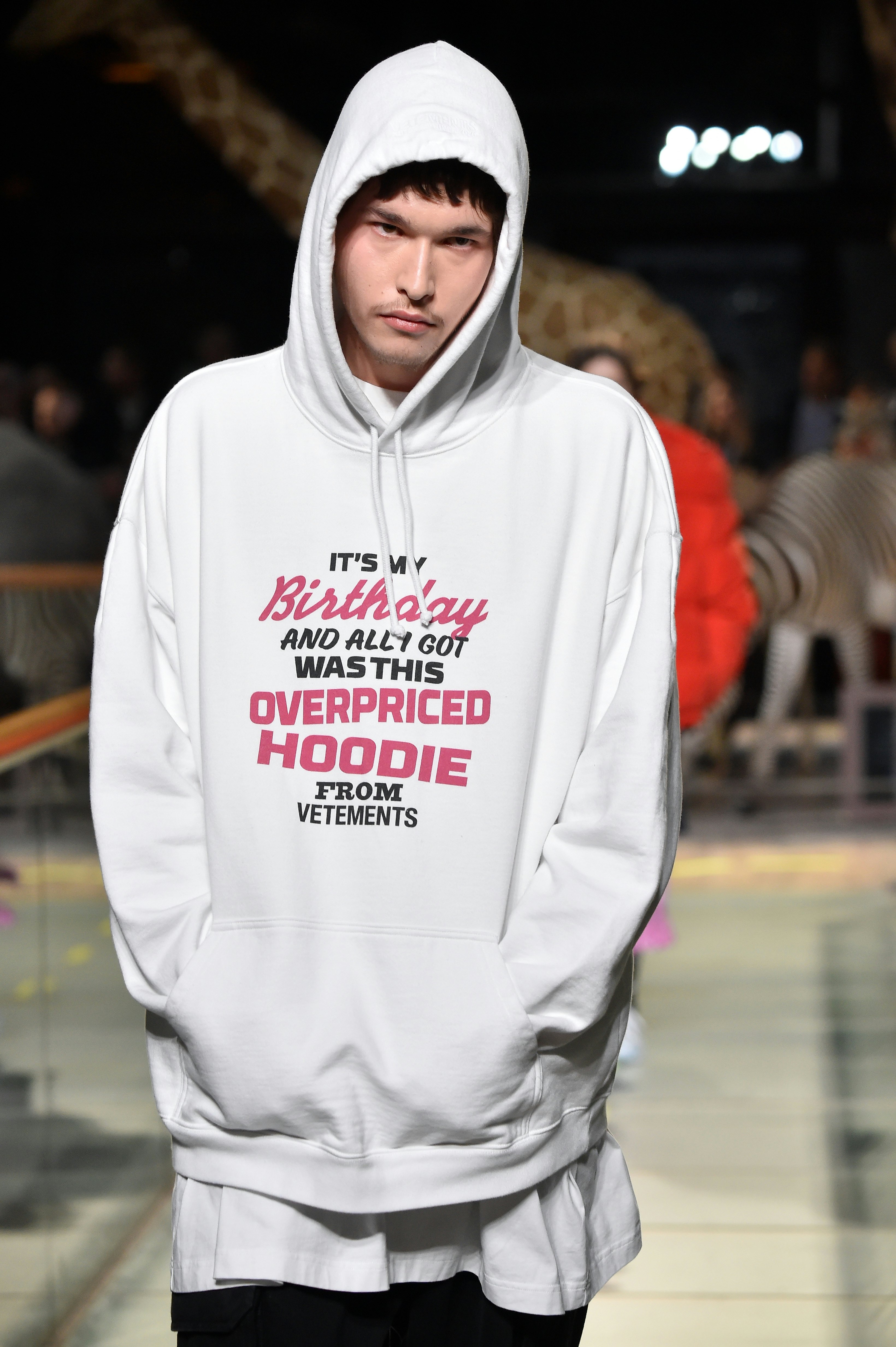 Vetements 2024 overpriced hoodie