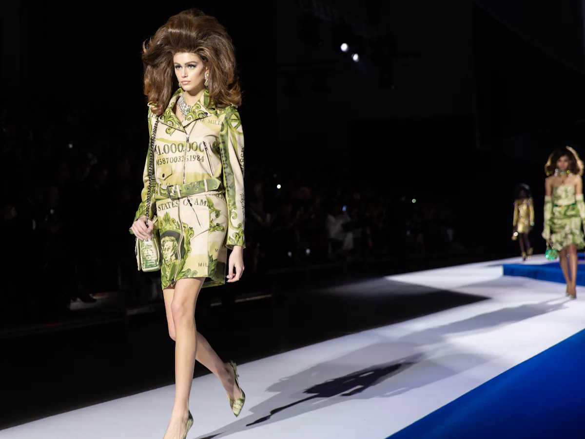 moschino tv dinner dress Moschino Brings Picasso's Masterpieces to Life at Milan Fashion Week