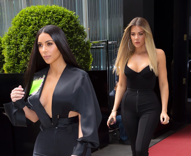 Kim Kardashian Prepares For Single Life With Khloe's Help At The