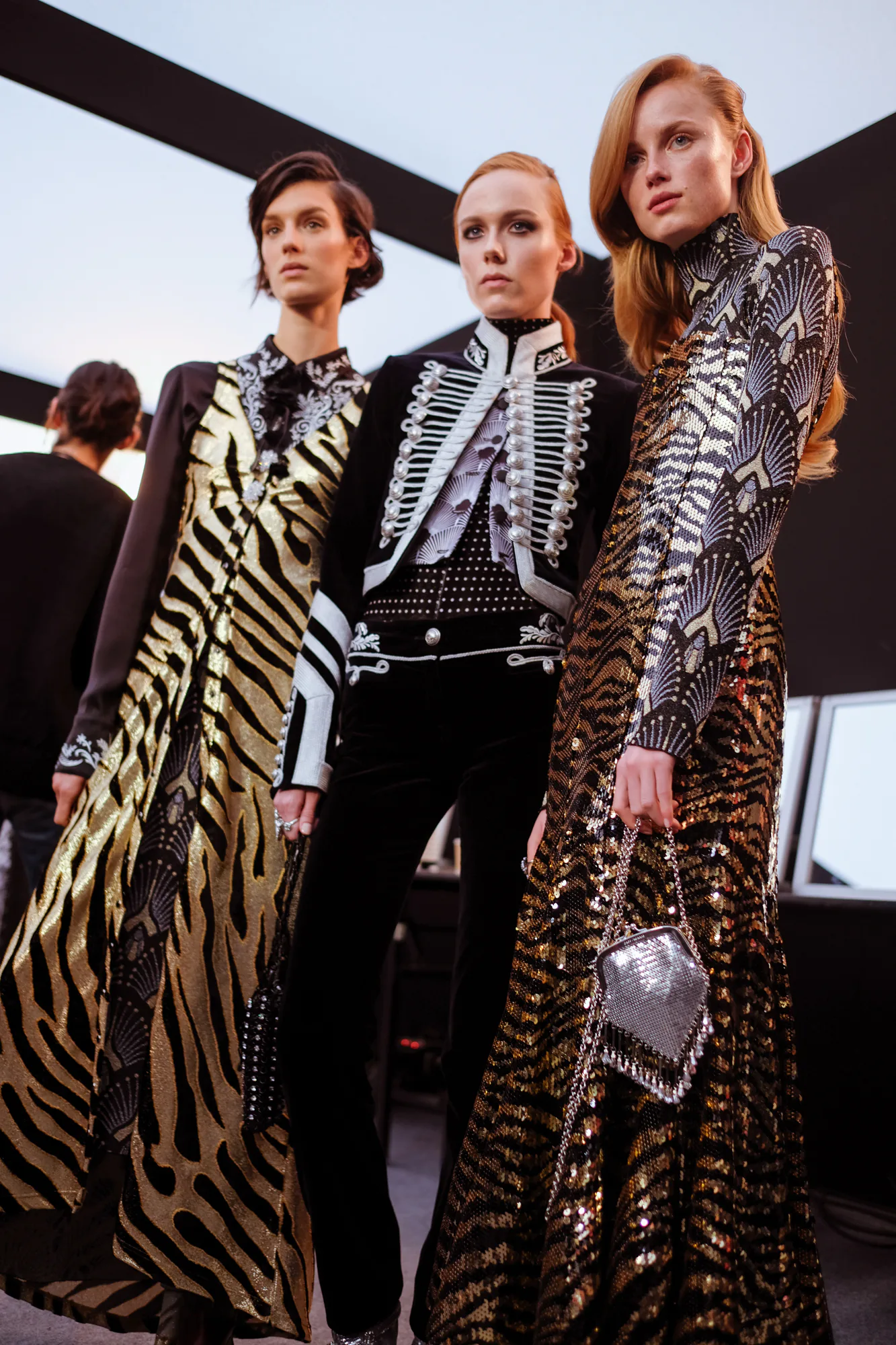 Paco Rabanne's Fall/Winter 2019 Channeled David Lynch, But With Glitter
