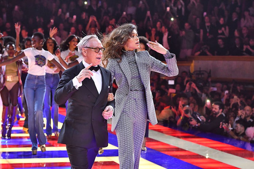 Tommy Hilfiger TOMMYNOW Spring/Summer 2019 : TommyXZendaya Premieres - Runway At The Theatre Des Cha...