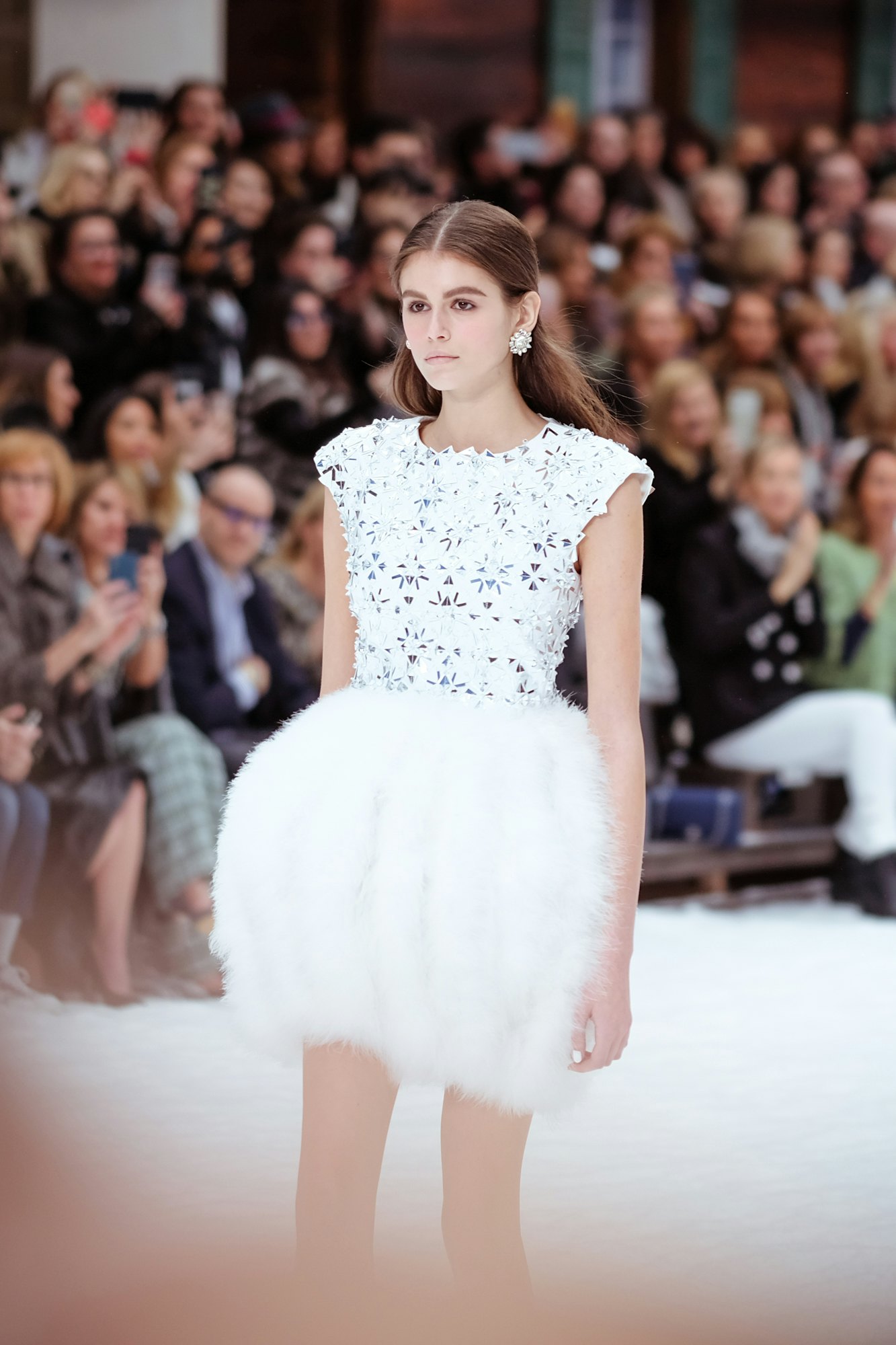 Chanel white hotsell dress 2019