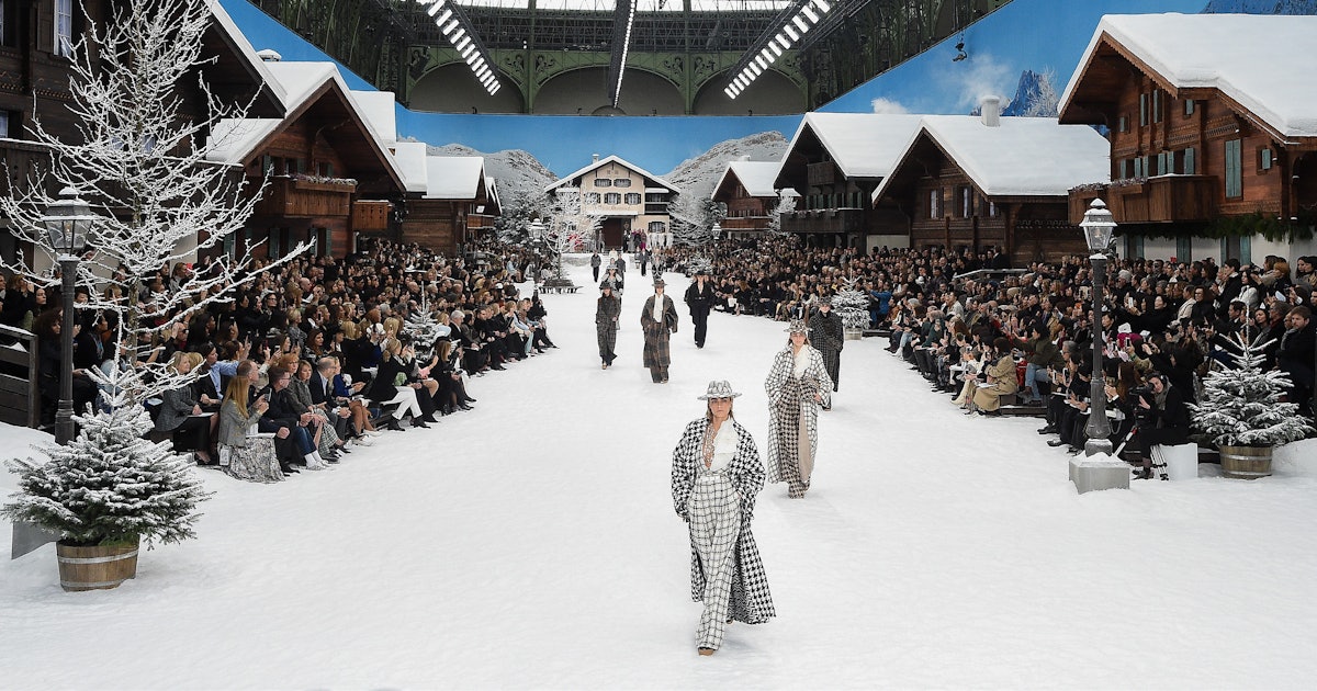 Revisit Karl Lagerfeld's Most Over-the-Top Chanel Runway Shows of