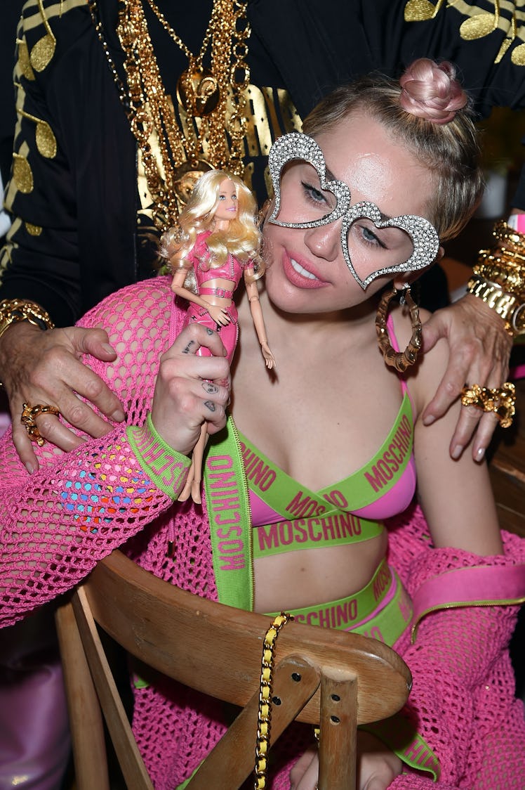 Miley Cyrus and Barbie