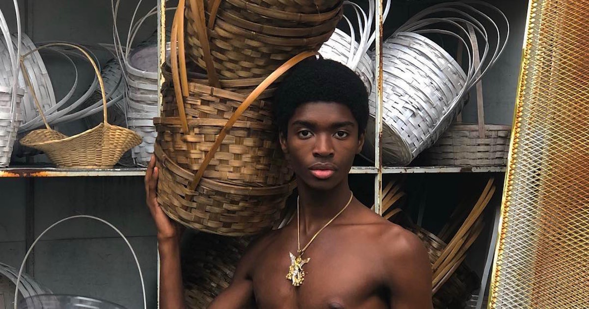 Alton Mason, the First-Ever Black Male Model to Walk a Chanel Show